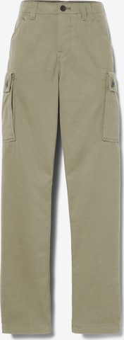 TIMBERLAND - Loosefit Pantalón cargo en verde: frente