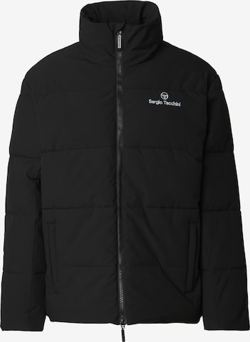 Sergio Tacchini Winterjas 'Nilo' in Zwart: voorkant