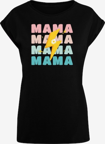 Merchcode Shirt 'Mothers Day - Mama' in Black: front