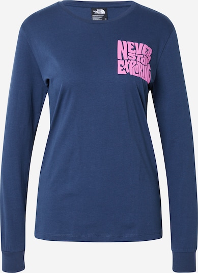 THE NORTH FACE Shirt 'MOUNTAIN PLAY' in navy / orchidee, Produktansicht
