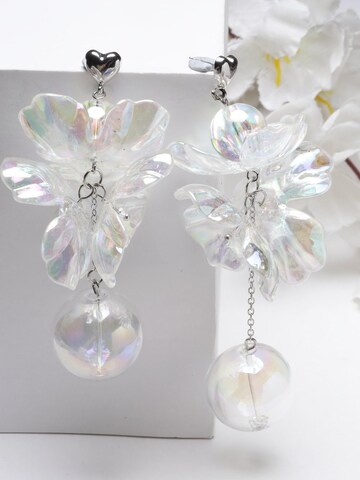 AVANT-GARDE PARIS Ohrringe 'Ivanasa' in Transparent