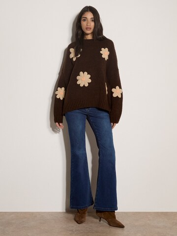 Pull-over ' ' Apricot en marron