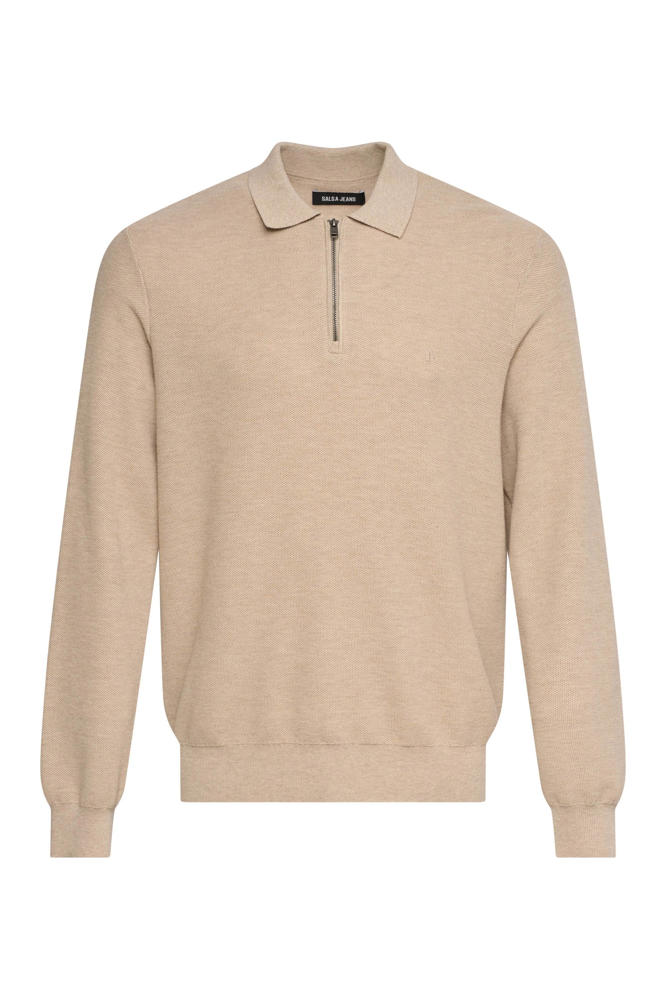 Salsa Jeans Sweater in Beige: front