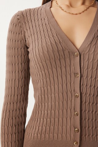 Cardigan Happiness İstanbul en marron