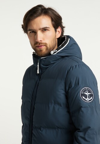 Parka d’hiver DreiMaster Maritim en bleu