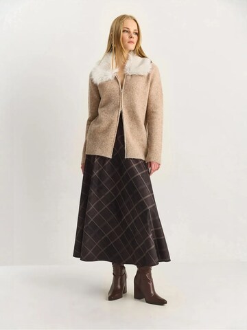 Jupe Bianco Lucci en marron