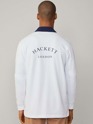 Hackett London Poloshirt 'Heritage Ess Rugby' in Weiß