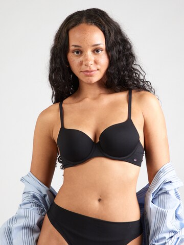 Tommy Hilfiger Underwear - Clásico Sujetador 'DEMI' en negro: frente
