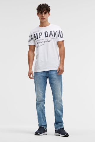 CAMP DAVID Shirt in White