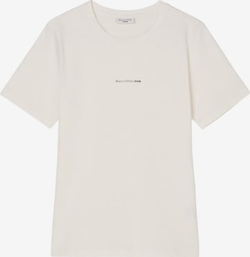 T-shirt Marc O'Polo DENIM en blanc : devant