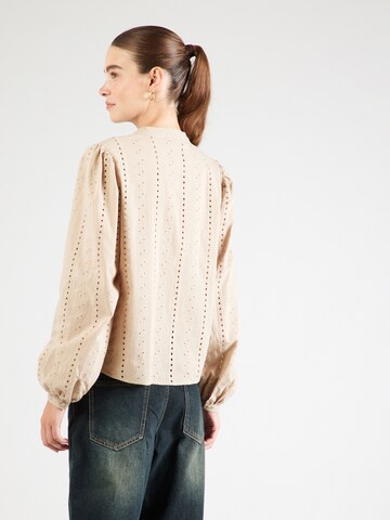 JDY Blouse 'JDYAMIE' in Beige