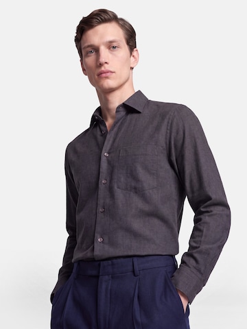 Coupe regular Chemise SEIDENSTICKER en gris
