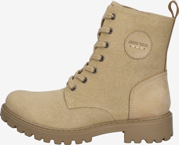 JOSEF SEIBEL Lace-up bootie 'Marta 26' in Beige: front
