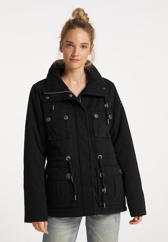 DreiMaster Vintage Jacke in Schwarz: predná strana