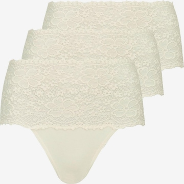 Nina von C. Slip 'Millefleurs' in Weiß: Vorderseite