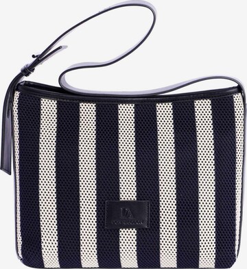 Don Algodon - Bolso de hombro 'Nayade' en negro: frente