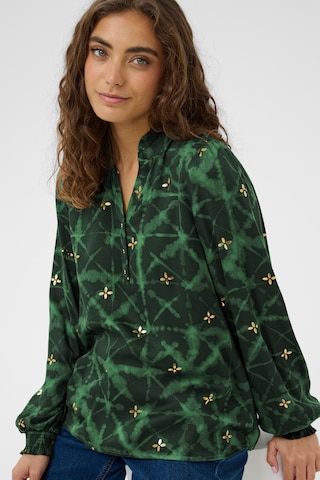 Chemisier CULTURE en vert