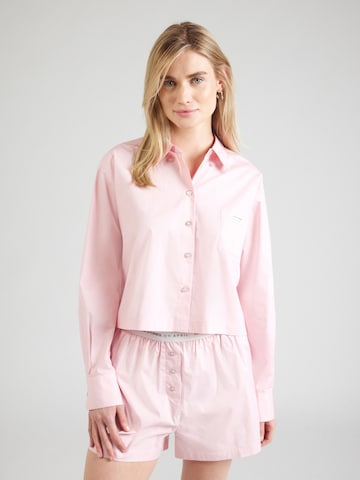 Chemisier 'Pete' OH APRIL en rose : devant
