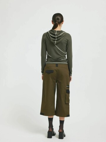 Résumé Loosefit Housut värissä vihreä