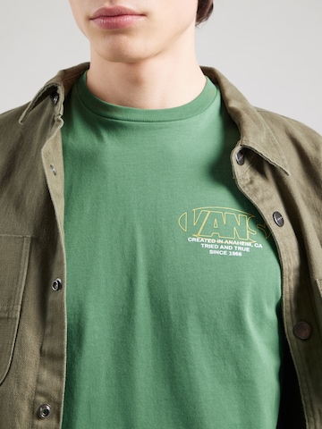 T-Shirt 'VISUAL MINDS' VANS en vert