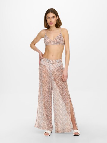 Wide Leg Pantalon 'Anna' ONLY en rose