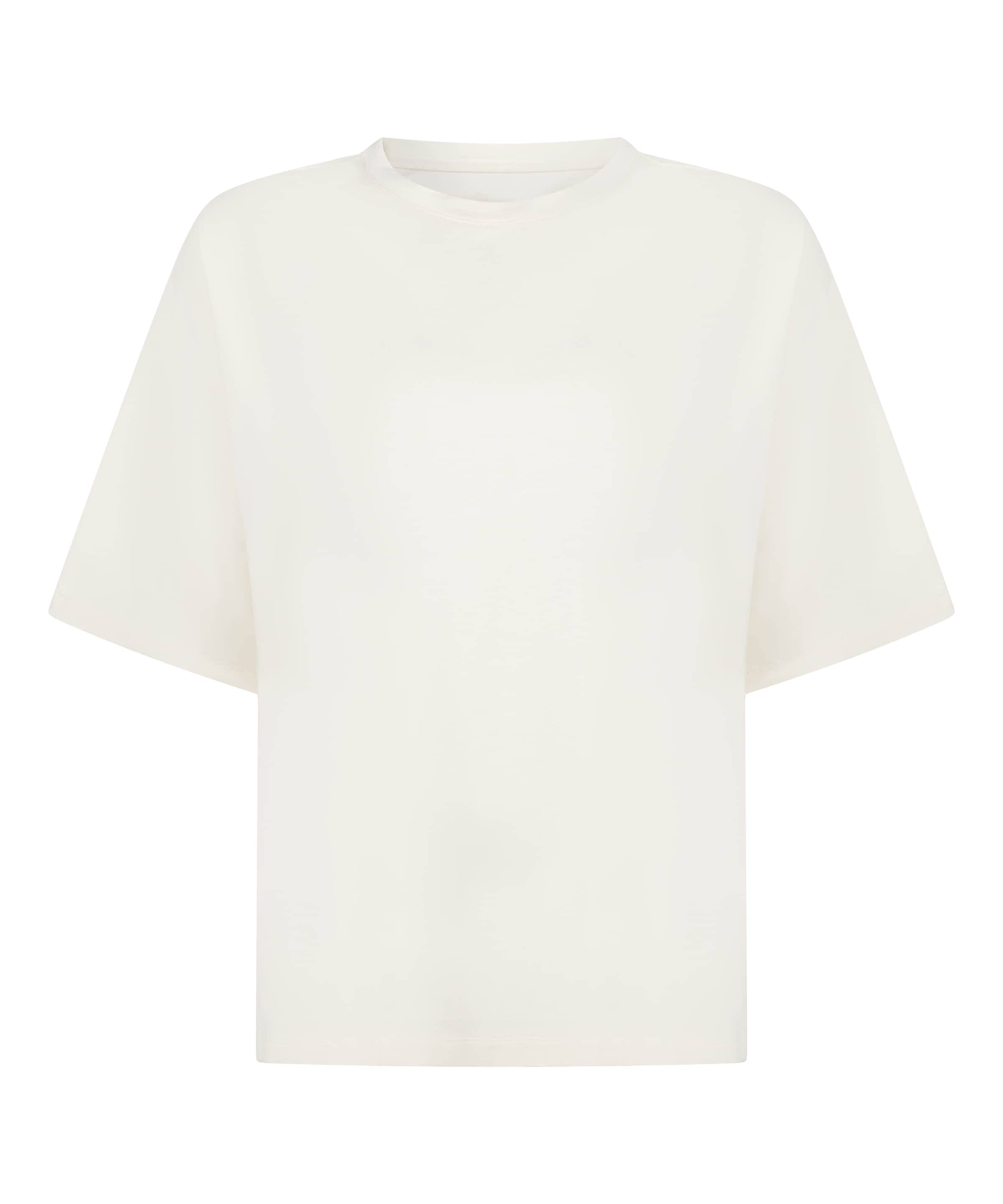 Hunkemöller Pajama shirt in White: front