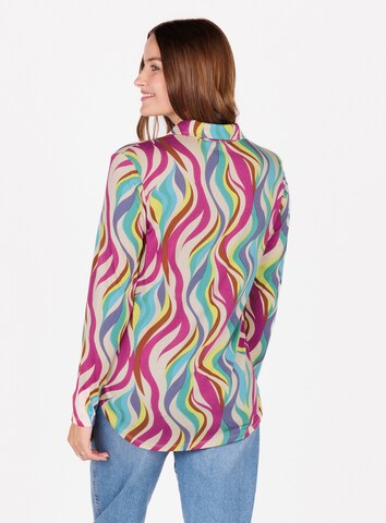 Key Largo Bluse 'LUSH' i blandingsfarvet