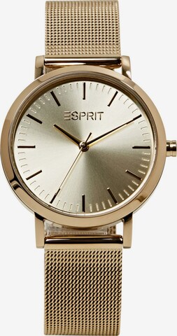 ESPRIT Analoog horloge in Goud: voorkant