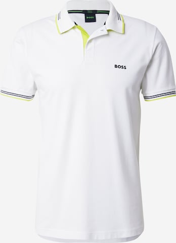 BOSS Koszulka 'Paul' w kolorze biały: przód