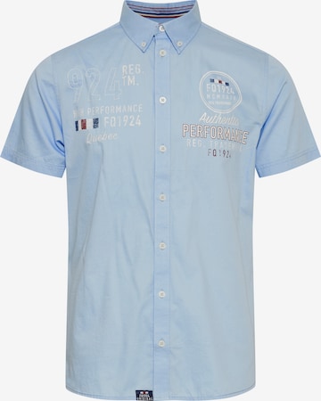 FQ1924 Regular fit Button Up Shirt 'Rontus' in Blue: front