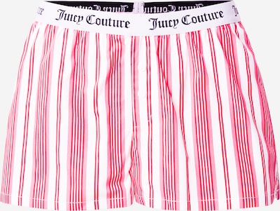 Juicy Couture Pyjamashorts in pitaya / dunkelpink / schwarz / weiß, Produktansicht