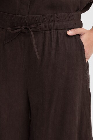 Pulz Regular Broek 'PZLUCA' in Bruin