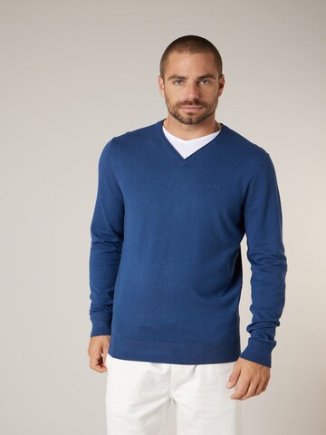 Pull-over 'Singular' Deeluxe en bleu : devant