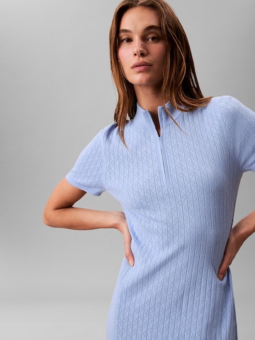 Calvin Klein Jeans Strickkleid in Blau