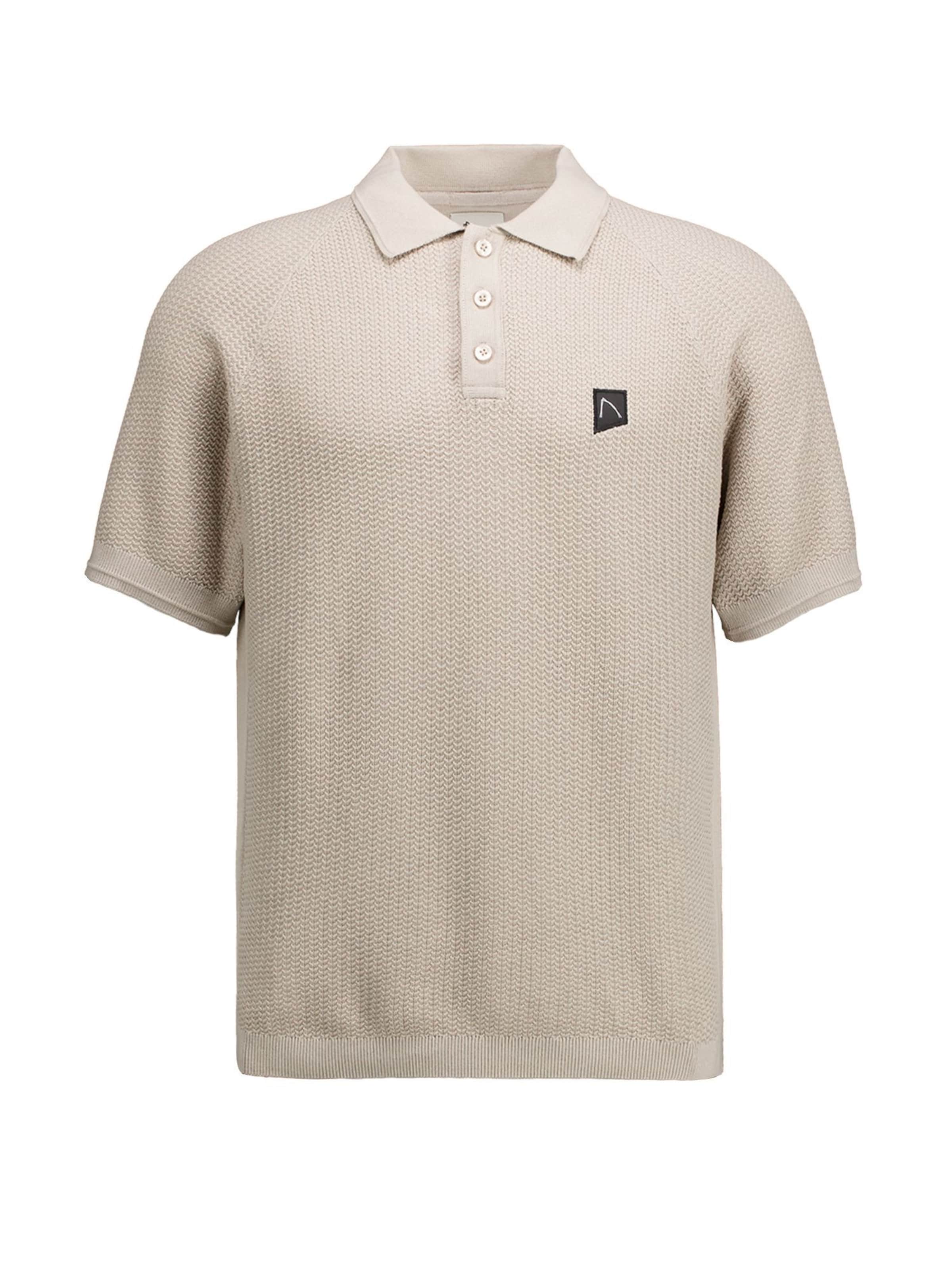 CHASIN' Poloshirt 'Guy' in Beige: Vorderseite