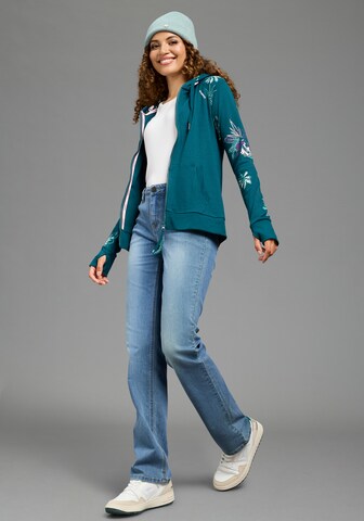 KangaROOS Sweatjacke in Grün