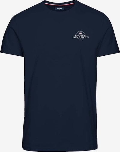 JACK & JONES Shirt 'Blukey' in de kleur Navy / Wit, Productweergave