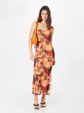 Robe 'Nalinda' HUGO en orange