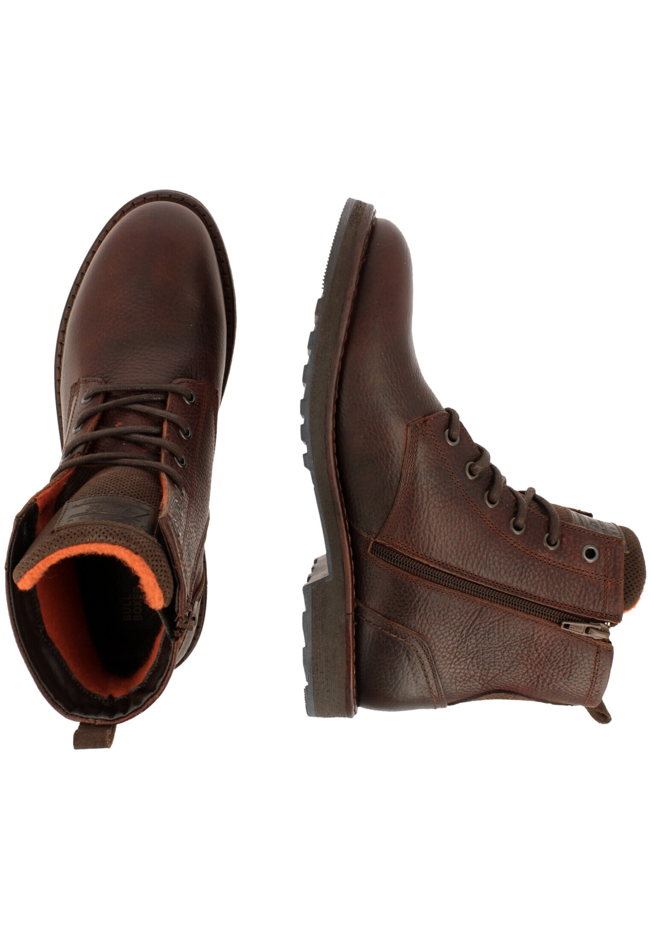 BULLBOXER Veterboots in Bruin