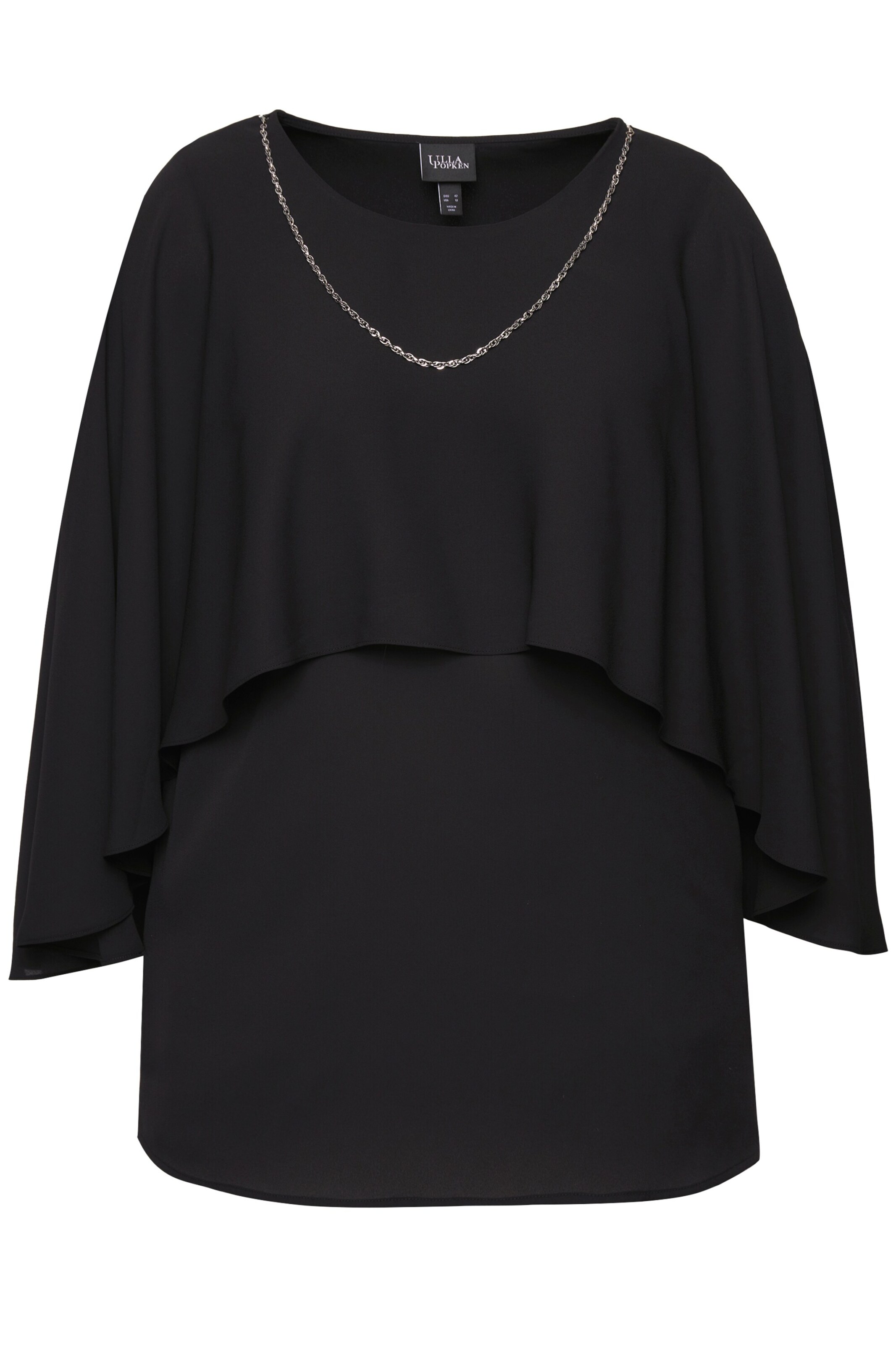 MIAMODA Bluse in Schwarz: Vorderseite