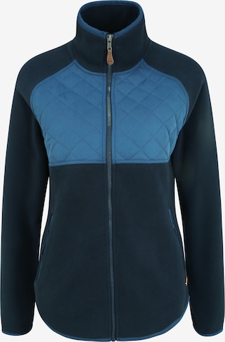 Oxmo Zip-Up Hoodie 'Malin' in Blue: front