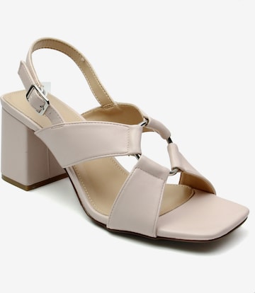 Sandales à lanières 'Christel' Celena en beige