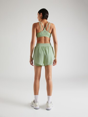 ADIDAS PERFORMANCE Regular Спортен панталон 'Designed For Training Heat.Rdy Hiit 2In1' в зелено