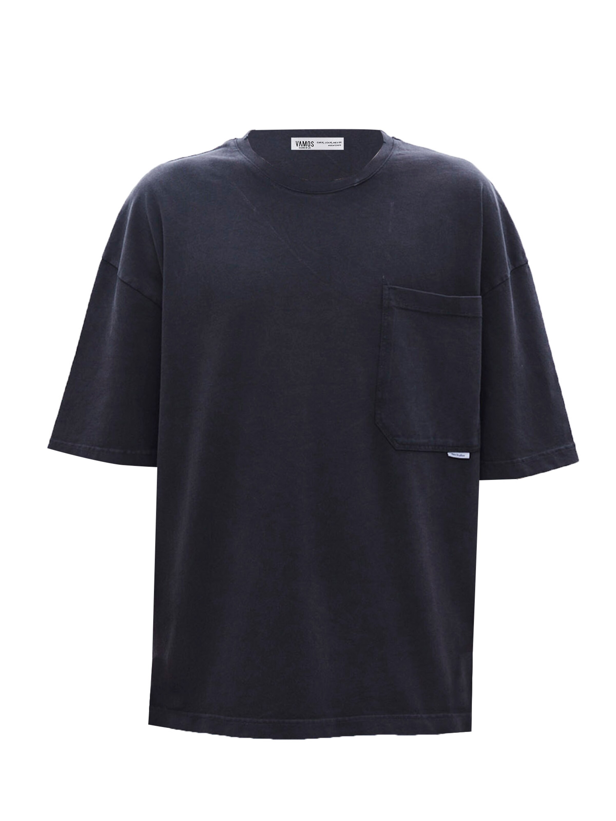 Maglietta di VAMOS CLO in nero: frontale