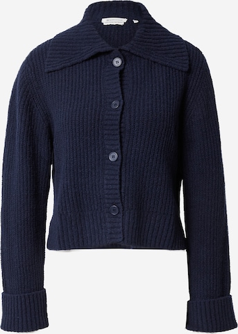 TOM TAILOR DENIM Knit cardigan in Blue: front