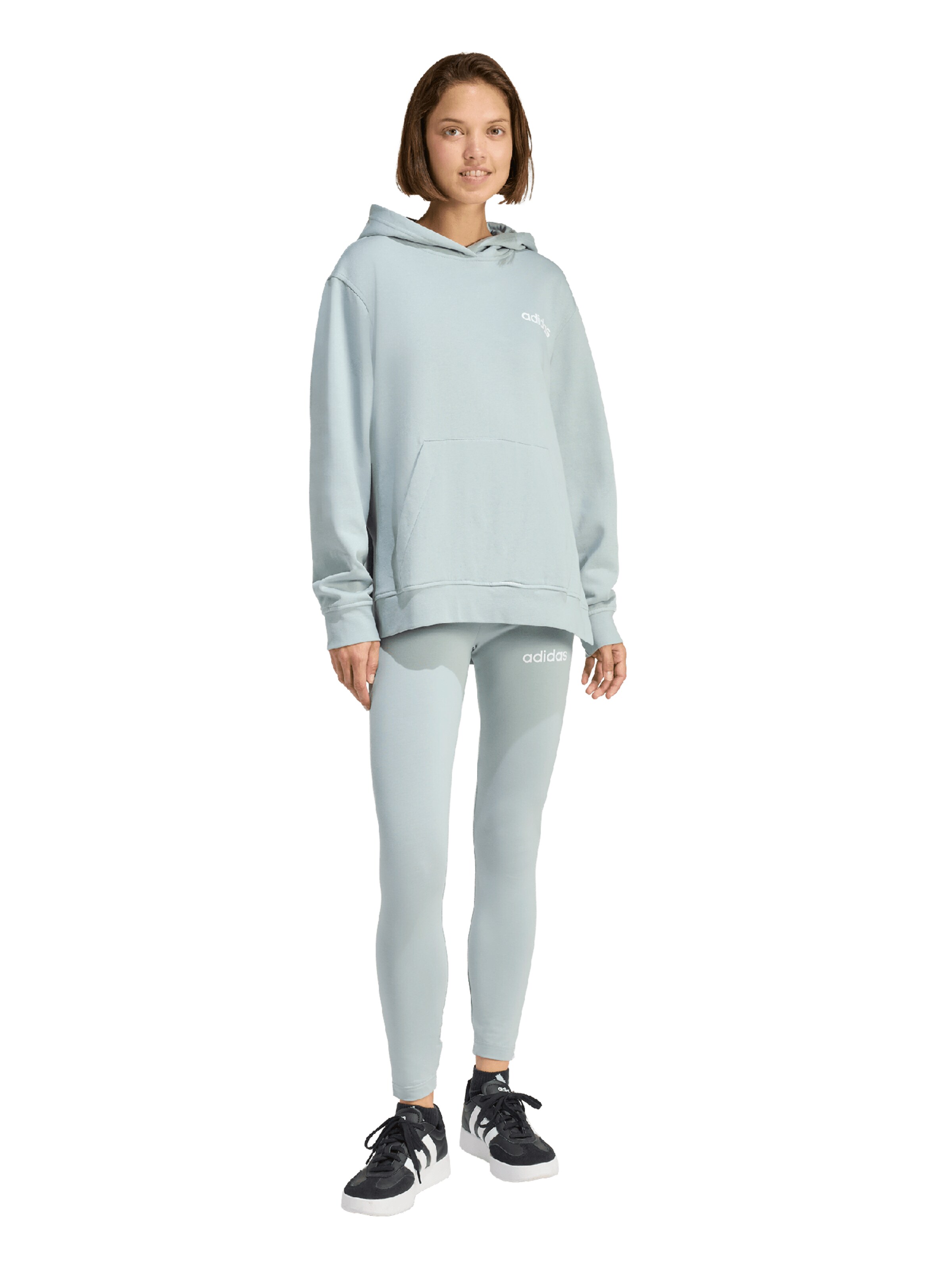 Survêtement 'Leisure' ADIDAS SPORTSWEAR en vert : devant