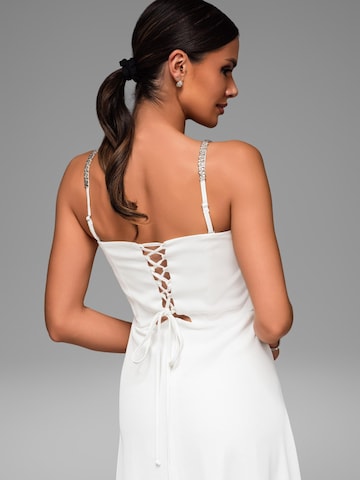 Ombre Evening dress in Beige
