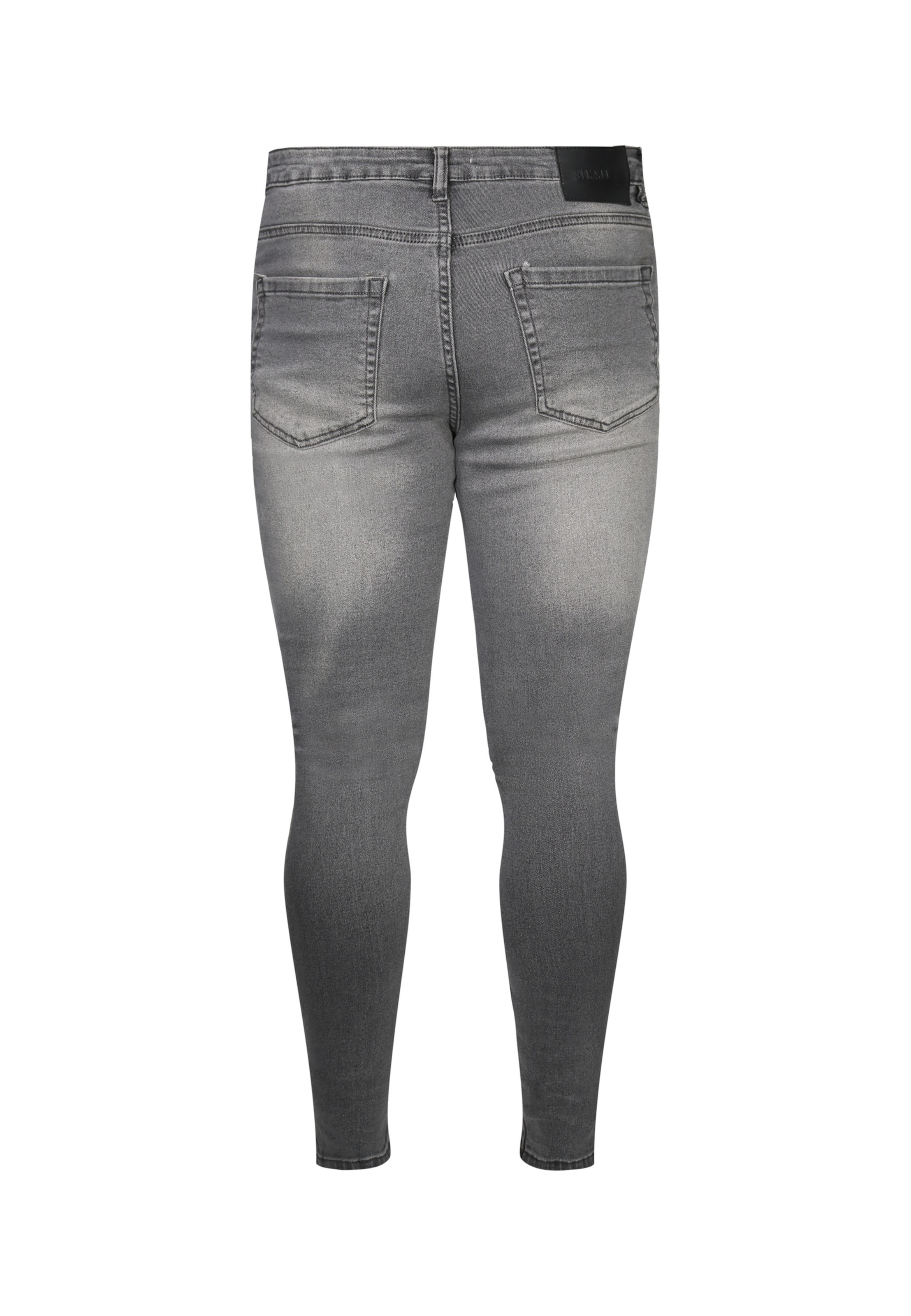 SikSilk - Skinny Vaquero en gris