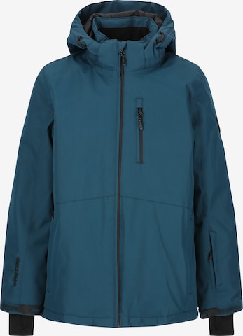 Whistler Winter Jacket 'Drizzle' in Blue: front