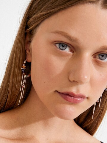 PilgrimNaušnice 'Iris' - srebro boja